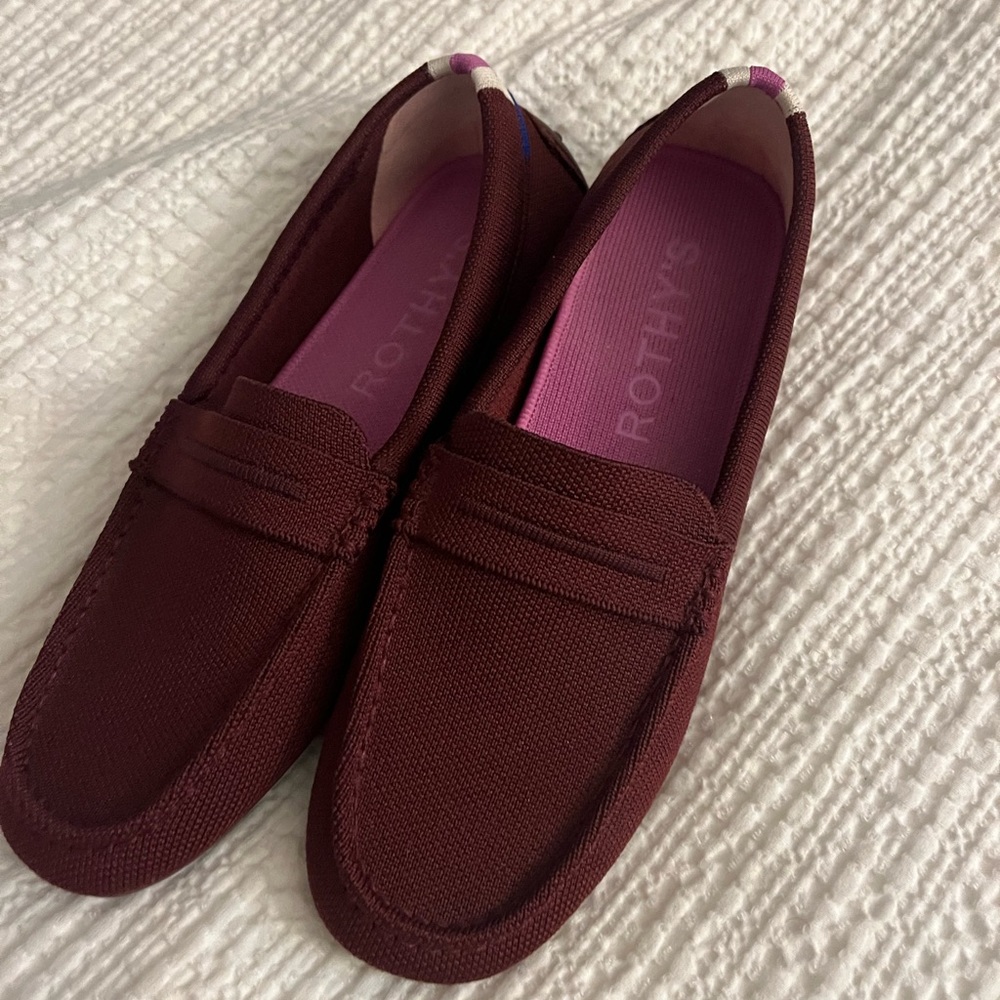 Rothy’s The Driver Berry Burgundy 9.5